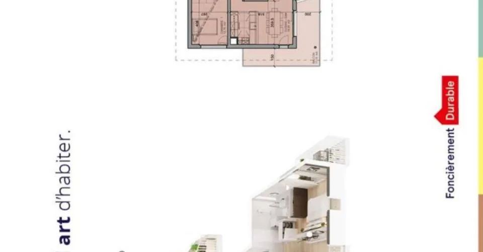 Appartement neuf de 4.5 pièces en attique avec mezzanine et vue spectaculaire sur le lac à vendre à Jongny - Lot D2 – Foto 8 von 16