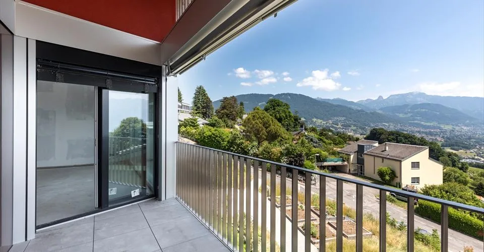 Appartement neuf de 4.5 pièces en attique avec mezzanine et vue spectaculaire sur le lac à vendre à Jongny - Lot D2 – Foto 3 von 16
