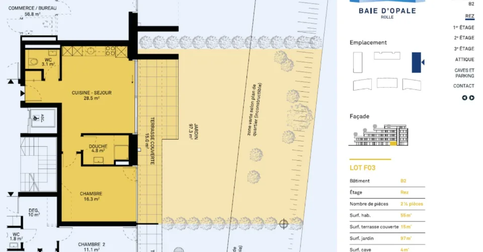 Neue 2,5-Zimmer-Wohnung mit Terrasse und Garten – Foto 6 von 11