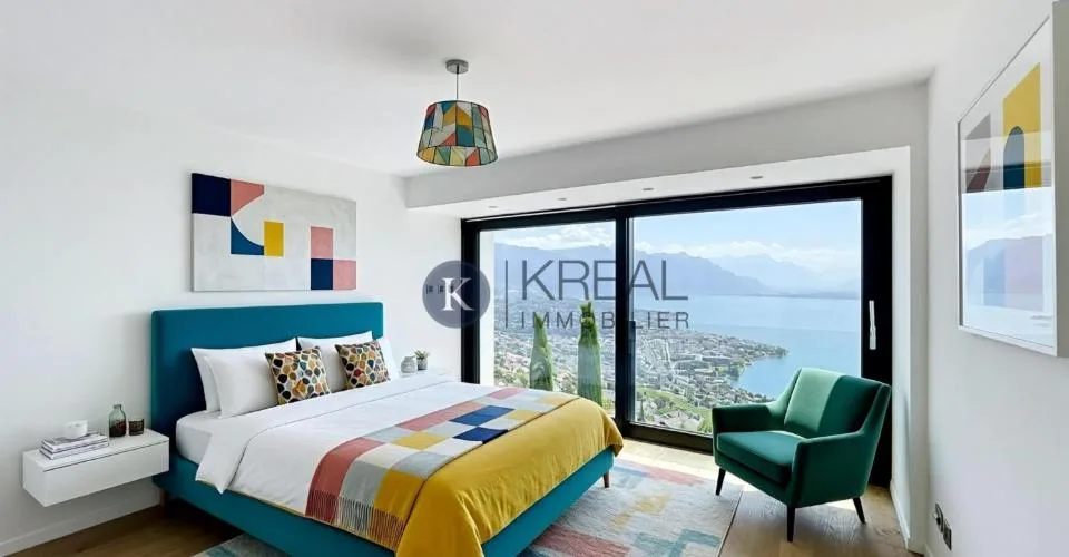 Villa luminosa con piscina | Vista panoramica | Chardonne – foto 42 di 48