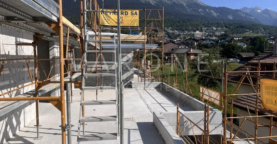 Appartement en attique dans nouvelle résidence Minergie à Savièse – Foto 5 von 21