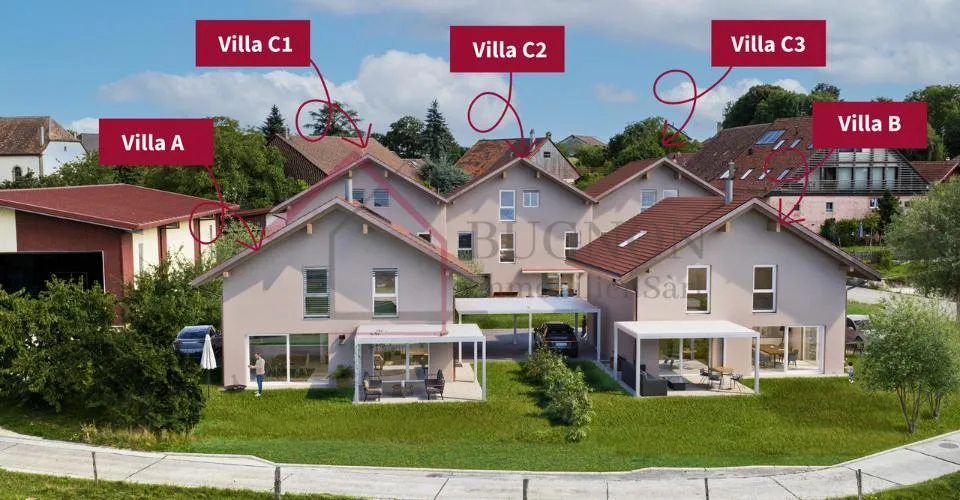 Villa neuve de 4,5 pièces avec jardin – Combremont-le-Grand – Foto 10 von 15
