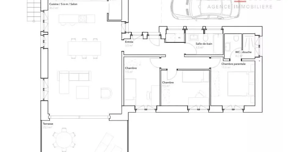 Bel appartement de standing dans petit immeuble – Foto 2 von 4