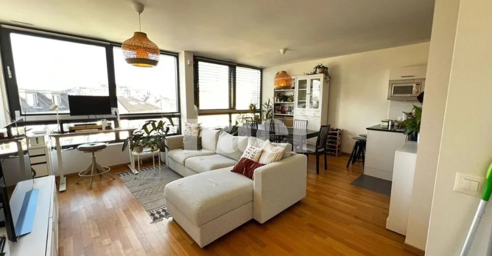 Duplex mit 4.5 Zimmern und Blick auf den Salève – Foto 3 von 22
