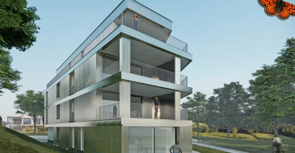 3½ pièces avec balcon plein sud à Givisiez – foto 3 di 14