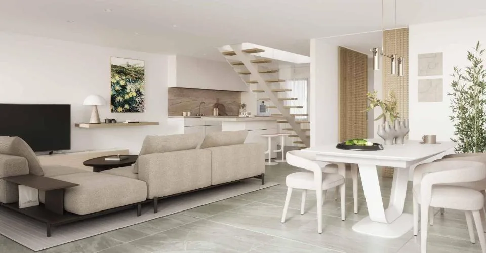 Duplex de 4.5 pièces avec balcons – Foto 1 von 22