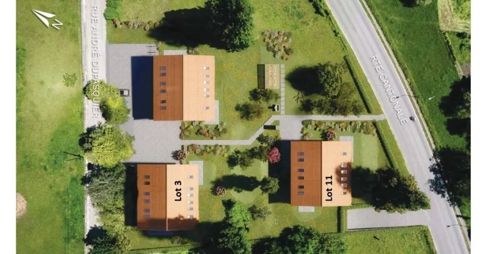 Duplex de 4.5 pièces avec balcons – Foto 7 von 22