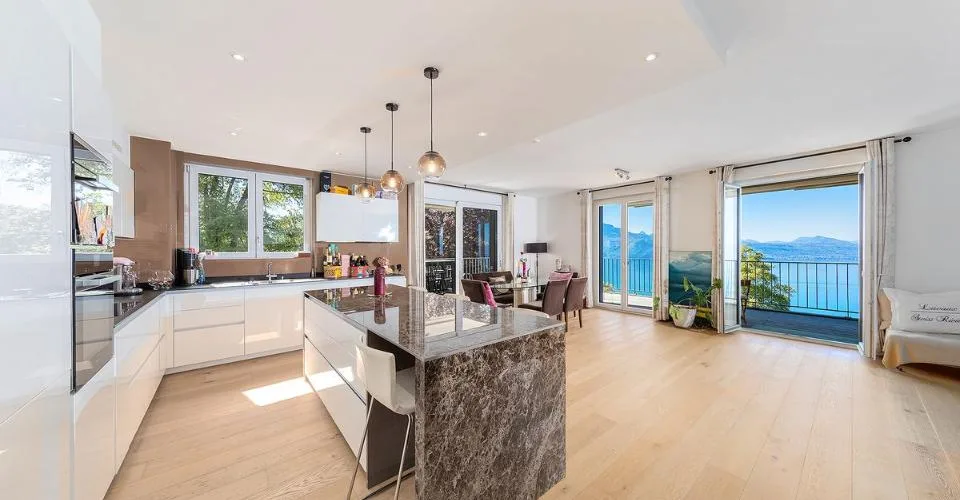 Elegante 4,5-Zimmer-Wohnung mit Panoramablick auf den Genfersee in Puidoux – Foto 19 von 39