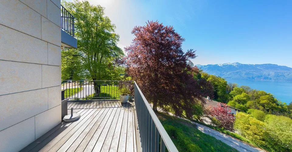 Elegante 4,5-Zimmer-Wohnung mit Panoramablick auf den Genfersee in Puidoux – Foto 37 von 39