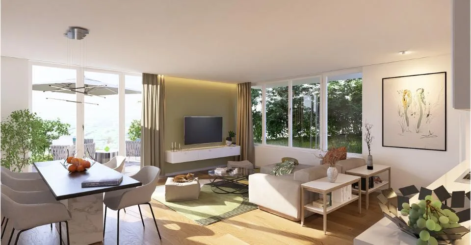 1.5 Zimmer Wohnung in Villars-sur-Glâne – Foto 5 von 5