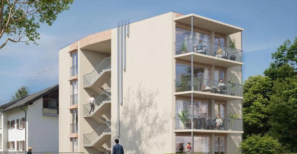 ERABLE 11 Nouvelle PPE de standing Rez-jardin 4,5 pces 108,8 m² jardin 138,7 m² + 2 terrasses – photo 2 sur 25