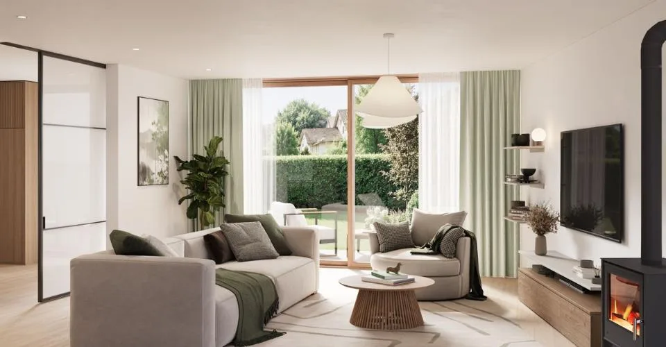 ERABLE 11 Nouvelle PPE de standing Rez-jardin 4,5 pces 108,8 m² jardin 138,7 m² + 2 terrasses – photo 4 sur 25