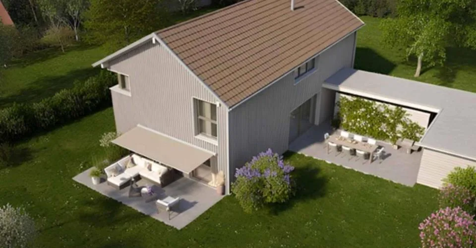 Villa individuelle sur plans