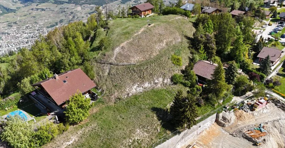 À vendre - Terrain à Nax (Pelleivro) - 1'377 m² - Zone chalet – foto 2 di 5