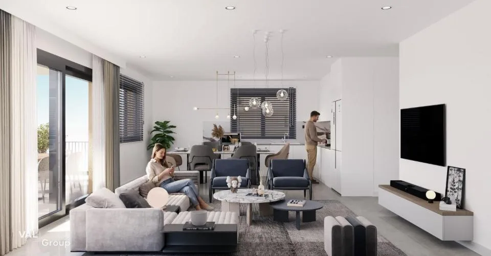 Appartement familial de 4,5 pièces avec un grand balcon – photo 3 sur 12