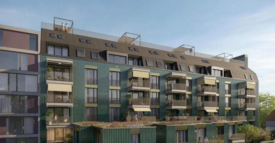 Vivere in città con carattere da studio su due livelli – foto 6 di 16