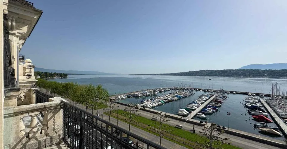 Meraviglioso appartamento di 7.5 locali con vista mozzafiato sul lago - Quai Wilson – foto 5 di 14