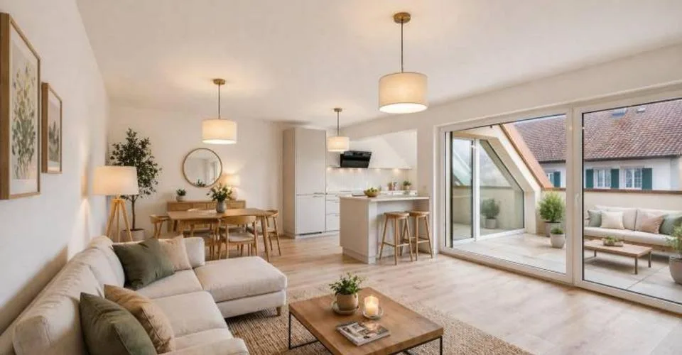 Charmant appartement neuf de 4.5 pièces avec balcon – foto 2 di 16