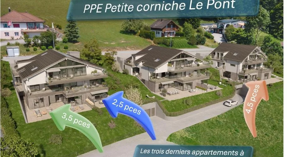 Promotion: La Petite Corniche le Pont appartement lot A 1 de 4,5 p – photo 8 sur 14