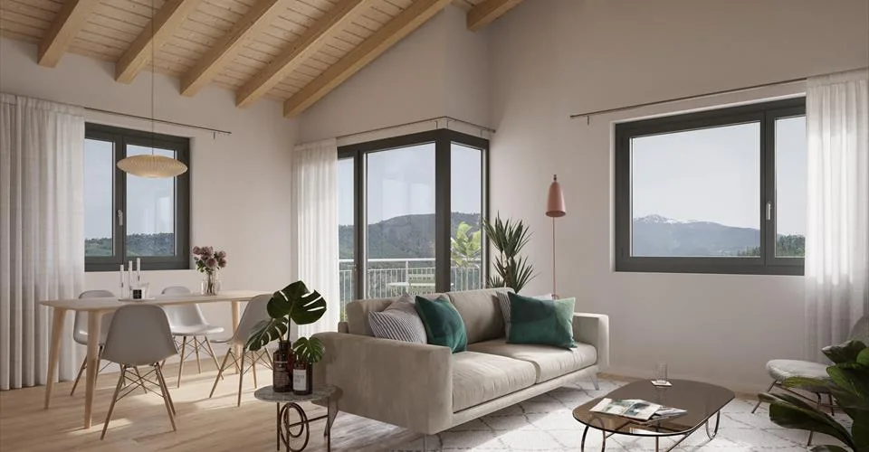 Ayent Villa mit Duplex von 4,5 Zimmern und Panoramablick – Foto 7 von 10