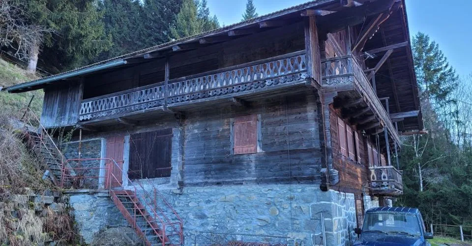 Ancienne ferme de 1916 au coeur de la nature - Val d'Illiez – photo 7 sur 19