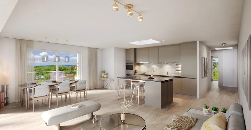 2,5 Zimmer neues Apartment mit Garten, nahe Bahnhof, Bus, Attalens, Châtel-St-Denis – Foto 7 von 24
