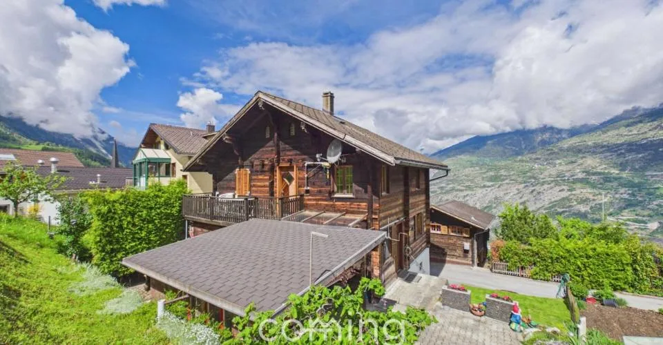 Vivre et construire à Ergisch - Chalet avec terrain constructible et vue ensoleillée – photo 13 sur 28