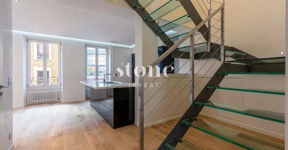 Au coeur des Eaux-Vives! Superbe duplex avec terrasse – foto 7 di 24