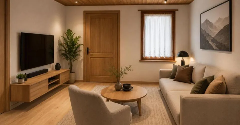 Gestalten Sie Ihr alpines Zuhause - Wohnung mit Potenzial in Saas-Balen – photo 2 sur 14