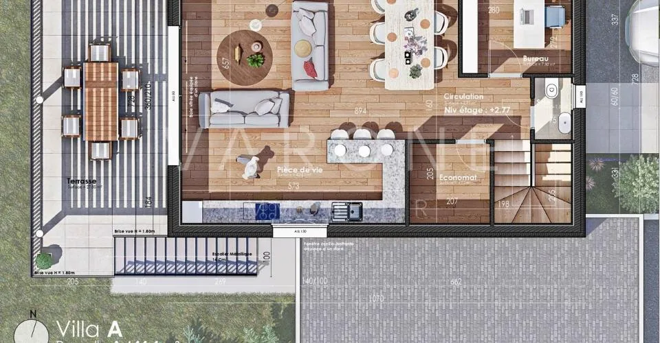 Les Prairies de Diolly - Deux villas d'exception de 5,5 pièces – Foto 9 von 21