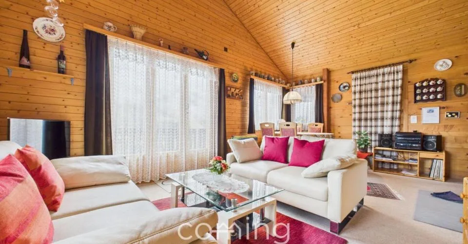 Deux appartements, un chalet - Vue panoramique sur la montagne et résidence secondaire à Kippel – Foto 3 von 30