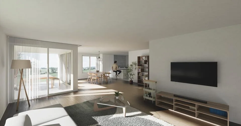 Villas Althéa - Nouvelle promotion à Courtepin de 4 villas continguës – photo 3 sur 6