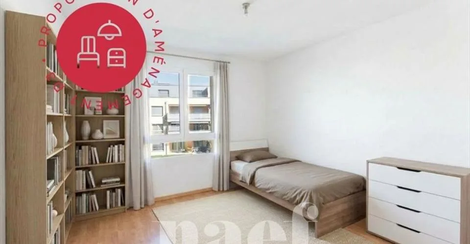 Wohnung mit 4.5 Zimmern im 2. Stock mit Balkon zu verkaufen in Freiburg – Foto 15 von 17