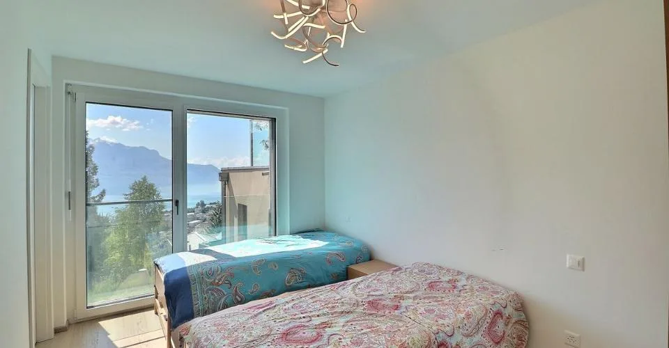 SUPERBES WOHNUNG MIT 4.5 ZIMMERN IN CHERNEX - MONTREUX MIT SEHR SCHÖNER PANORAMASICHT – Foto 13 von 26