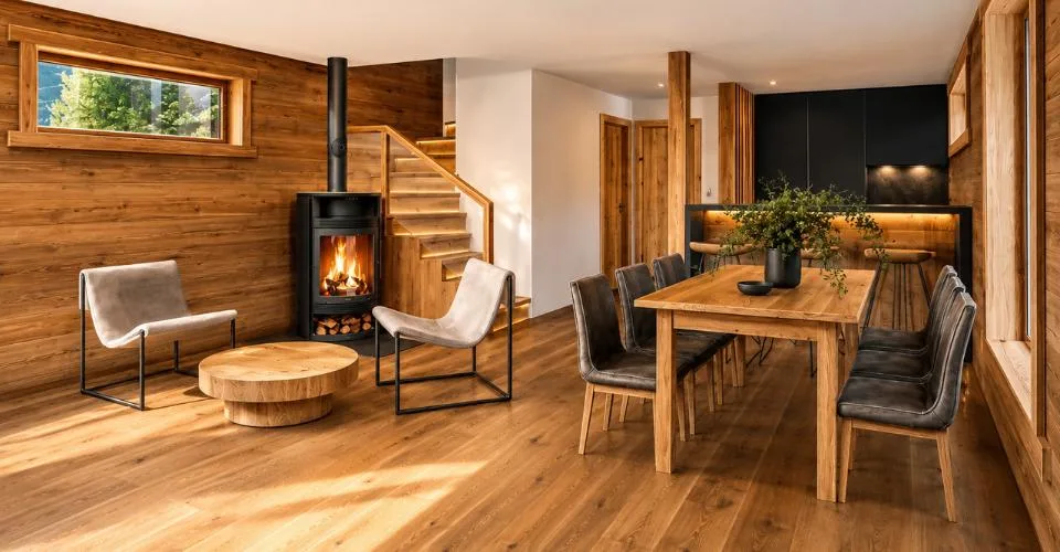 Außergewöhnliches Chalet mit atemberaubendem Blick und optimaler Besonnung – Foto 3 von 14
