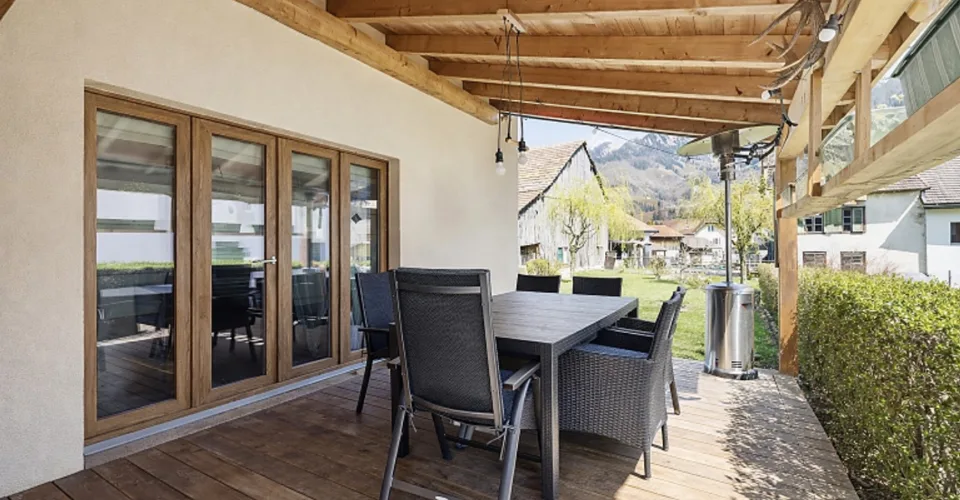 Maison Chaleureuse avec vue dégagée sur les montagnes à Enney – photo 3 sur 14