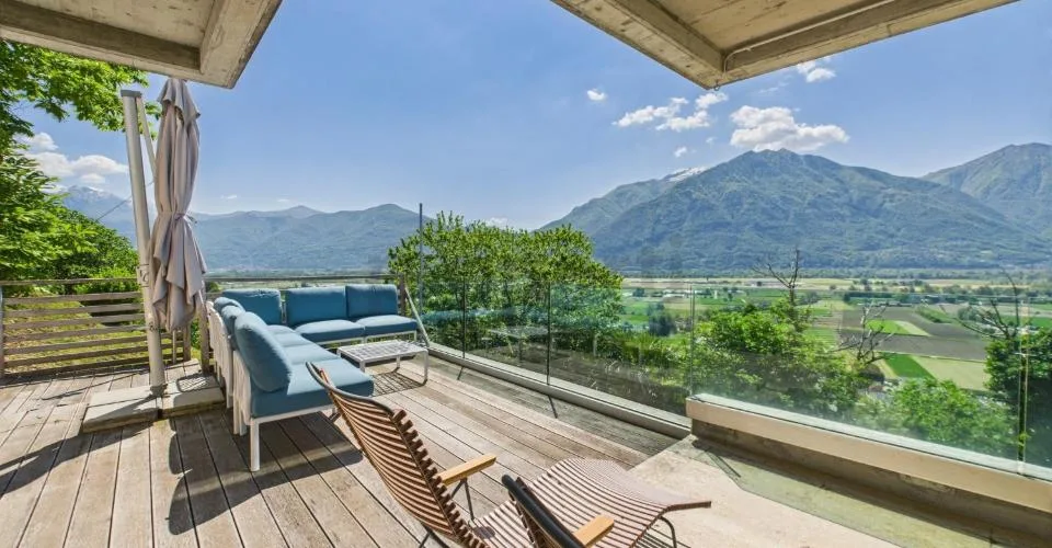 Exklusives Appartement mit Panoramablick auf den See in Gordola – Foto 22 von 24