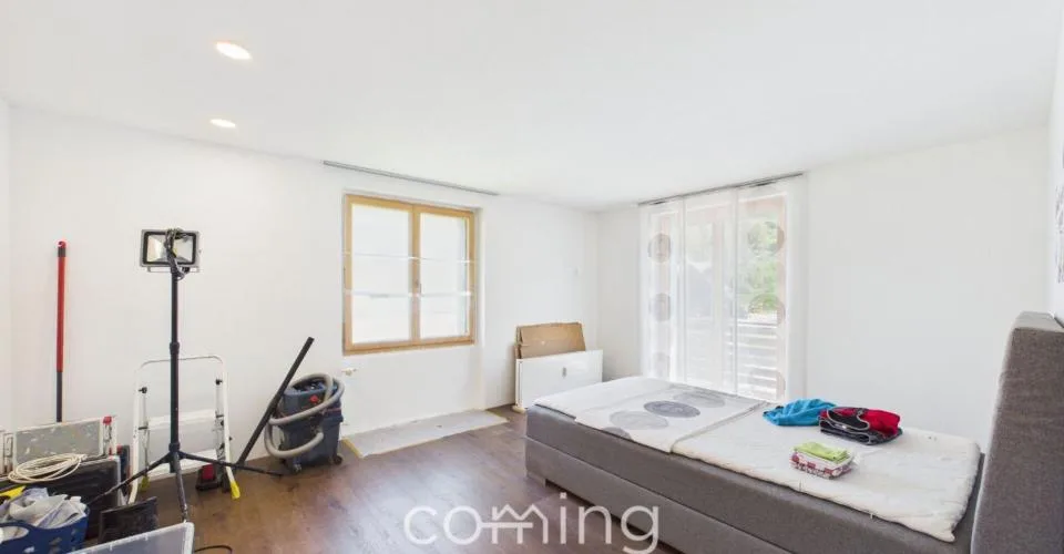 Vue panoramique et beaucoup d'espace - Appartement de 5.5 pièces à Saas-Grund, ensoleillé – photo 11 sur 28