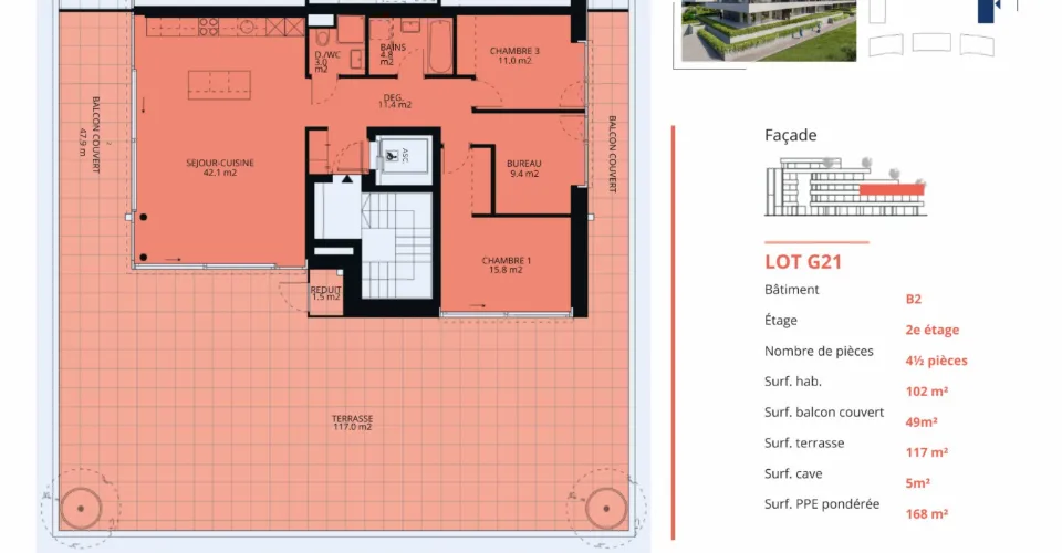 4.5 Zimmer Wohnung in Rolle – foto 23 di 27