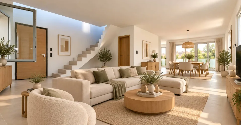 Duplex de 4.5 pièces avec balcons – foto 1 di 16
