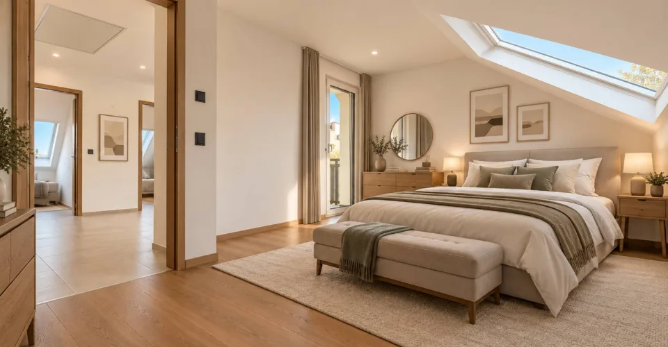 Duplex de 4.5 pièces avec balcons – foto 4 di 16