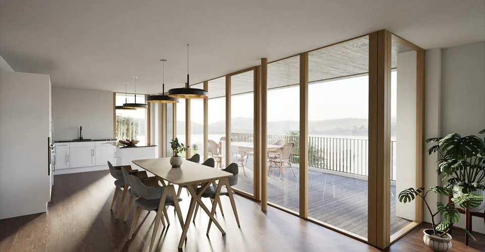 Villa sur plan avec incroyable vue sur le Lac de Morat et les Alpes – Foto 3 von 18