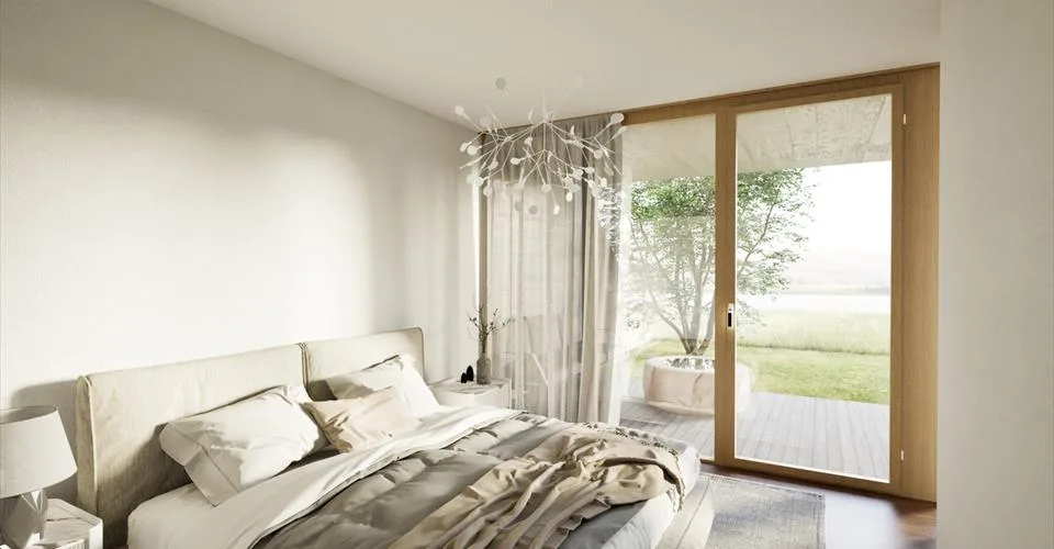 Villa sur plan avec incroyable vue sur le Lac de Morat et les Alpes – Foto 5 von 18
