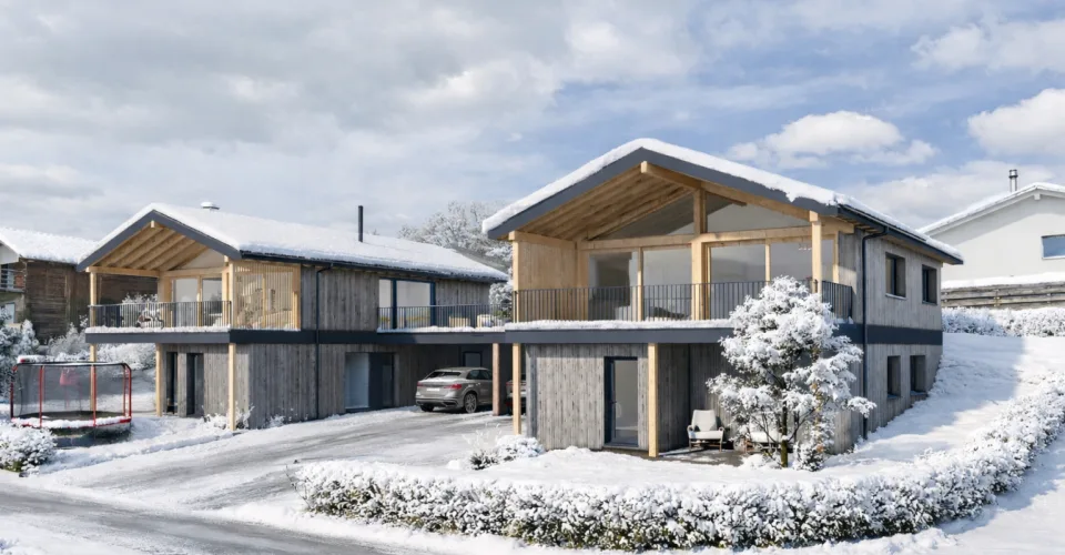RESERVEES ! Duo de villas d'architecte à construire – photo 10 sur 13