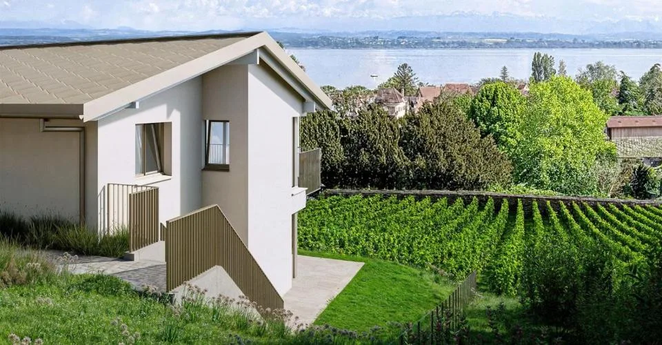 Wohnung mit 4.5 Zimmern, Garten und Terrasse – Foto 23 von 24