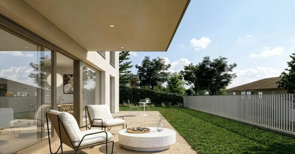 Wohnung mit 4.5 Zimmern, Garten und Terrasse – Foto 16 von 24