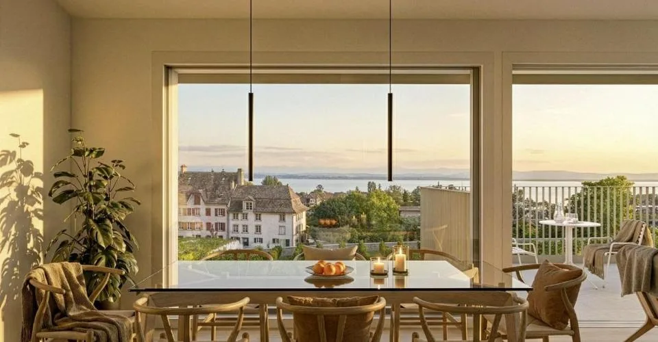 Wohnung mit 4.5 Zimmern, Garten und Terrasse – Foto 19 von 24