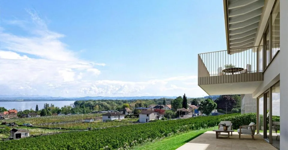 Wohnung mit 4.5 Zimmern, Garten und Terrasse – Foto 20 von 24