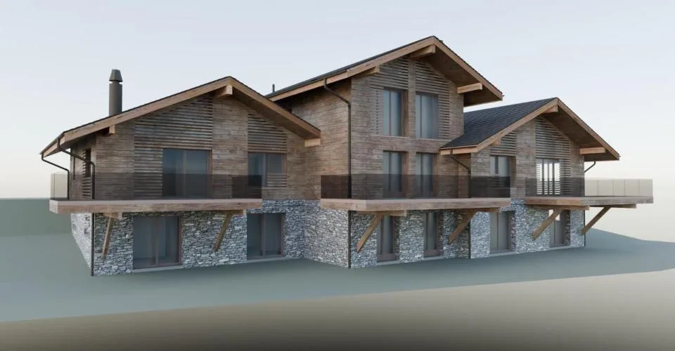 3 Chalets sur plan à Haute-Nendaz – photo 6 sur 12