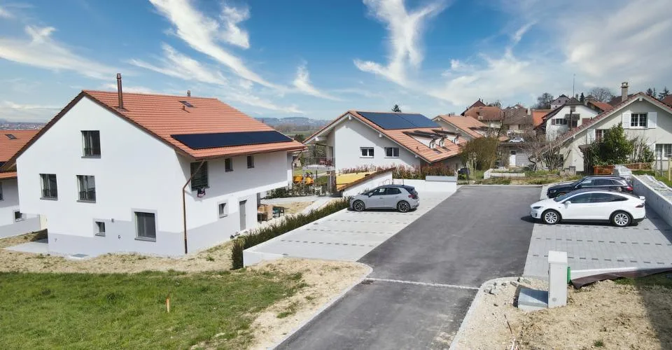 Villas familiales de 5.5 pces neuves à Dompierre - FR – foto 2 di 18